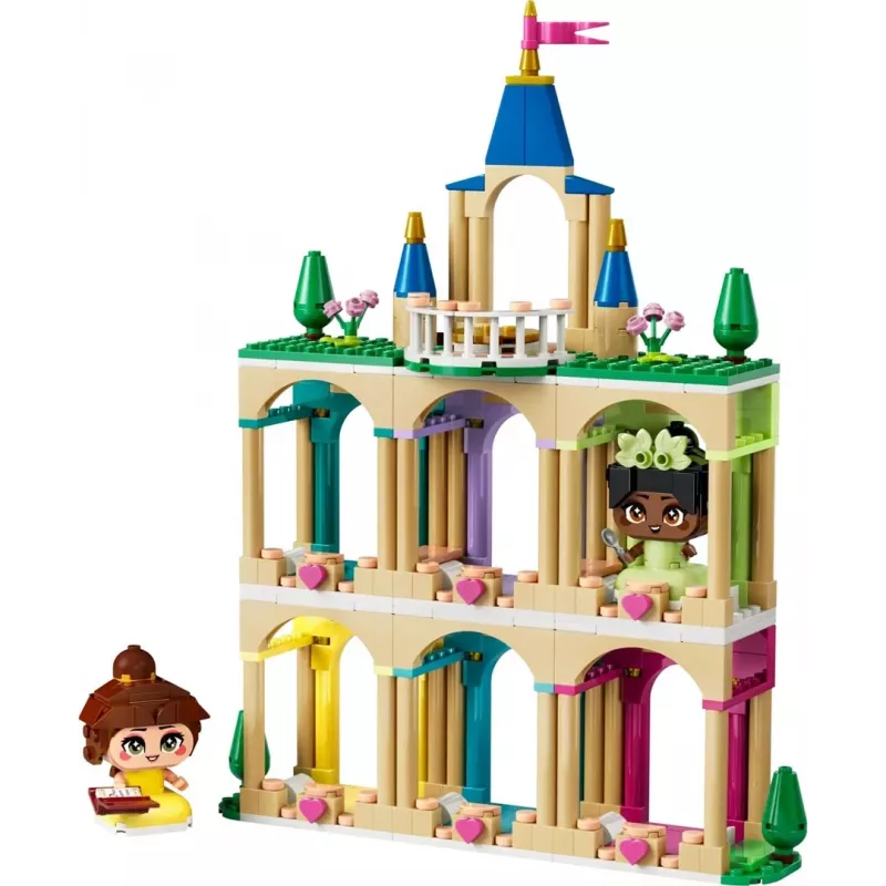 LEGO DISNEY 43291 Mini Bela e Tiana com Castelo