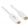 Adaptador de cabo DisplayPort para HDMI Sharkoon DisplayPort 1.2 → HDMI 4K ativo 2 m 60 Hz