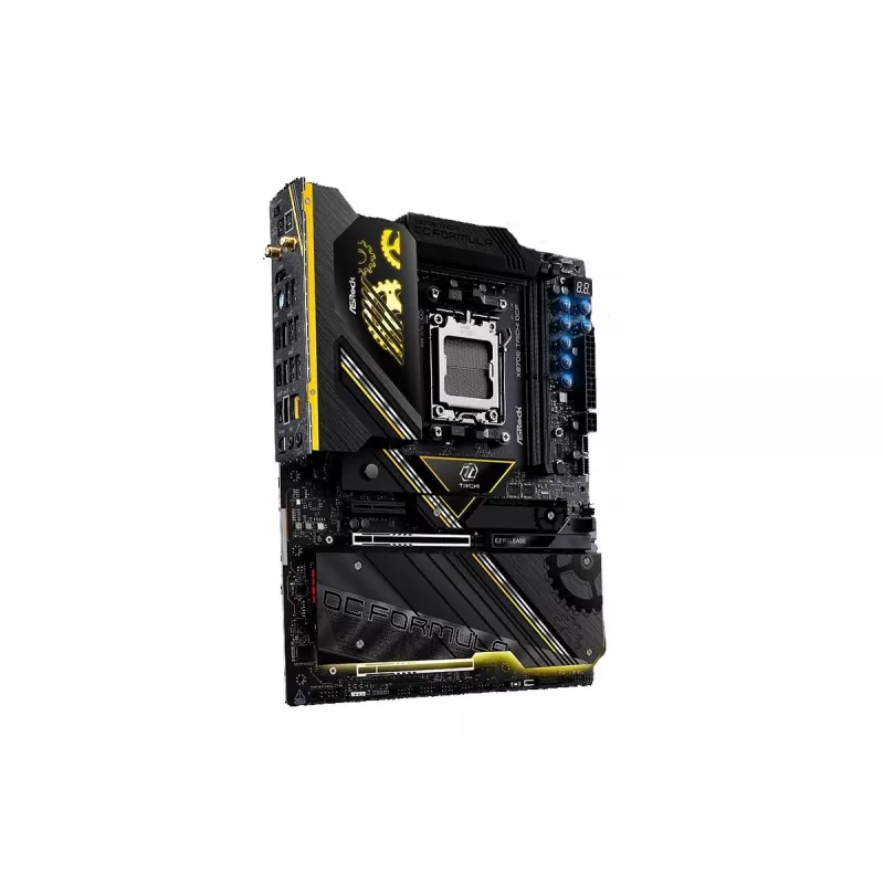 Placa-mãe ASRock X870E Taichi OCF AM5 ATX DDR5, AMD X870E, 2x slots DDR5, Wi‑Fi 7, USB4, PCIe 5.0