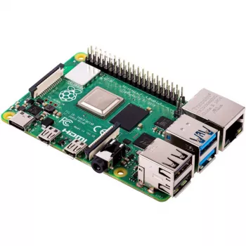Raspberry Pi 4 Model B - computador de placa única - Broadcom BCM2711 / 1.5 GHz - RAM 2 GB - 802.11a/b/g/n/ac, Bluetooth 5.0 (Raspberry-PI-4-2GB)