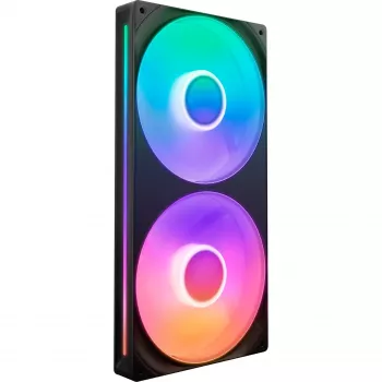 NZXT F280 RGB Core 140mm ARGB PWM pack de 2 preto