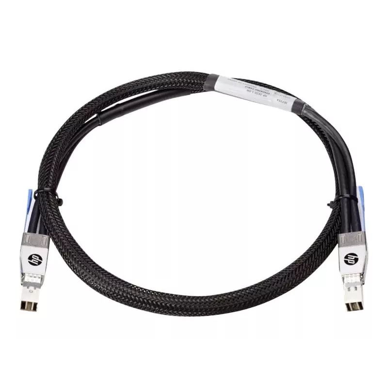 Hewlett Packard Enterprise HPE - Cabo de empilhamento - 3,0m - para HPE Aruba 2920-24G, 2920-24G-PoE+, 2920-48G, 2920-48G-PoE+, 2930M 24 (J9736A)