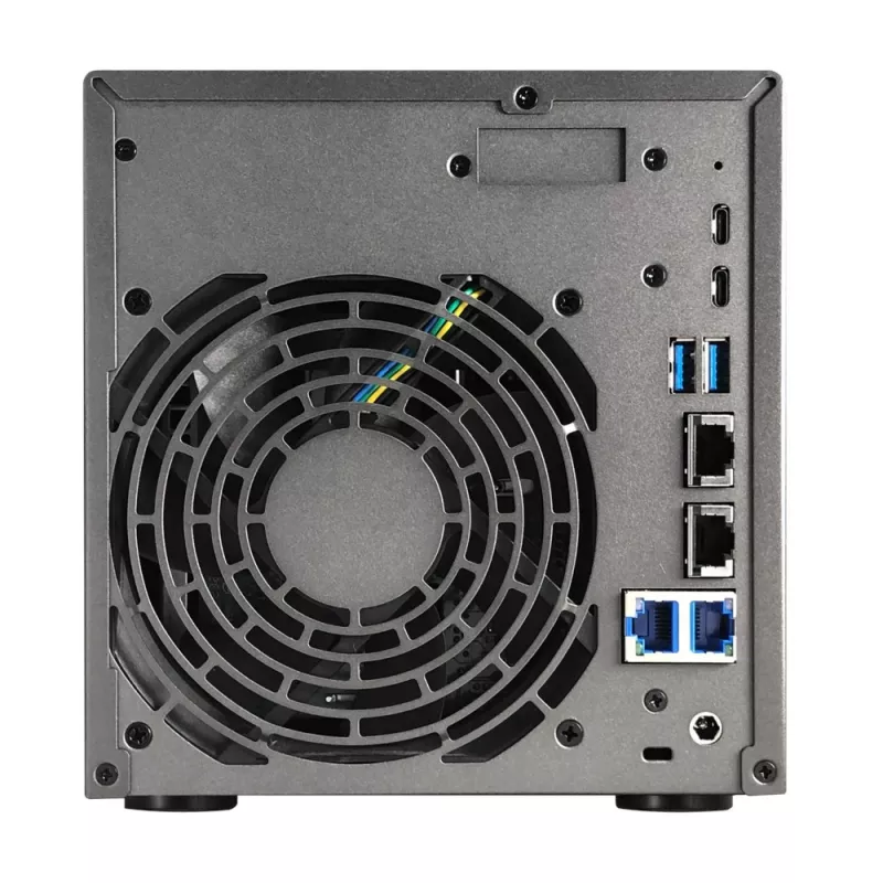 Asustor Lockerstor 4 Gen3 AS6804T NAS 4 baías, AMD Ryzen V3C14, 16GB DDR5 ECC, 2x 10GbE + 2x 5GbE