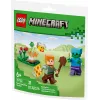 Bricks Minecraft 30732 O conflito da fogueira de Alex