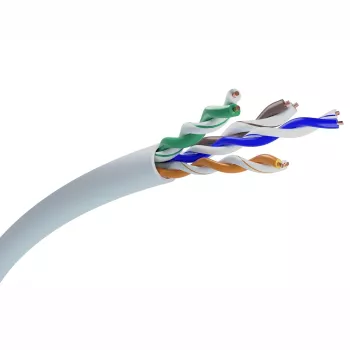 Cabo de rede CAT5E UTP (U/UTP) V2 cabo interior par entrançado 25M
