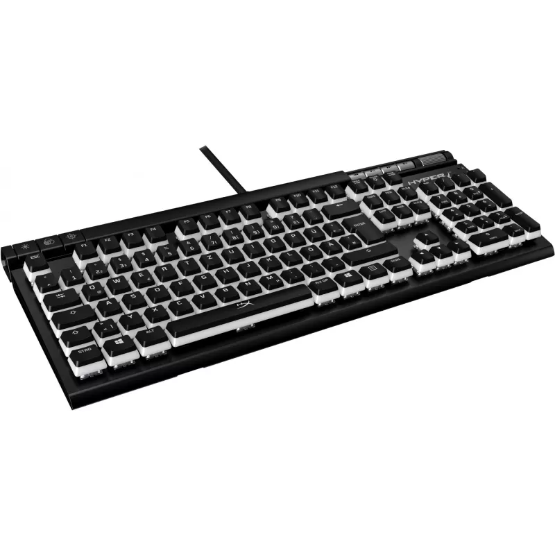 Teclas HyperX Pudding – conjunto completo de teclas – ABS – preto (layout DE) – teclas de teclado – ABS – preto
