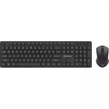 Conjunto de teclado e rato sem fios DEFENDER C-993 RF 45996 — ligação RF, layout compacto