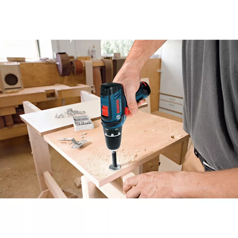 Bosch GSR 12V-15 Professional 650 g preto, azul, vermelho, prateado