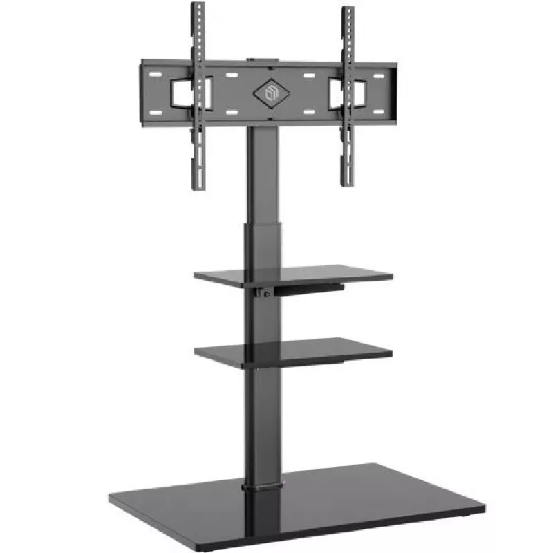 Base de TV ONKRON TS5550-B para 32–65 polegadas (81,3–165,1 cm), carga máx. 30 kg, VESA 100x100–600x400, altura 880–1080 mm, orientável ±25°