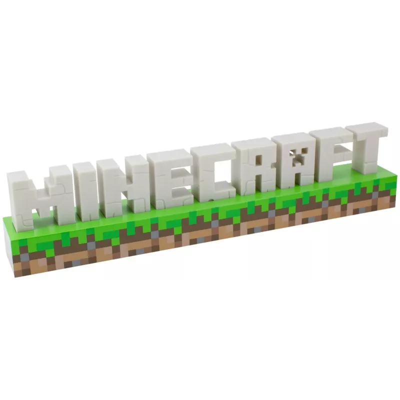 Luz Paladone Minecraft Logo