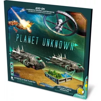 Planet Unknown - Neue Planeten & Konzerne, expansão de jogo de tabuleiro