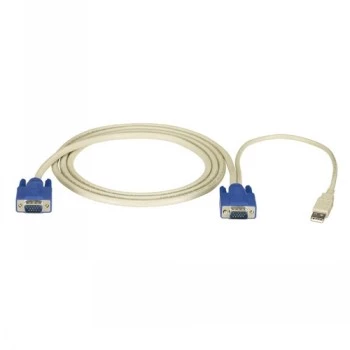 Cabo de servidor Blackbox Servswitch EC USB - VGA, USB, 3M