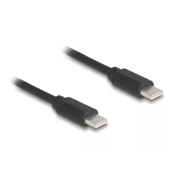Cabo USB DeLOCK 90369 USB 2.0 0,75 m USB C preto