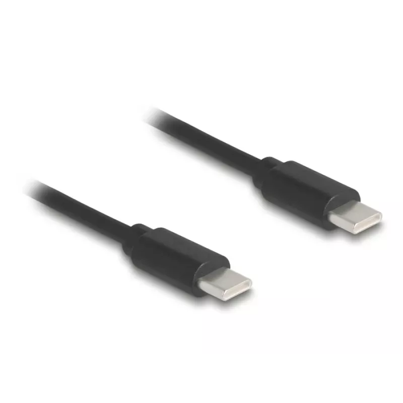 Cabo USB DeLOCK 90369 USB 2.0 0,75 m USB C preto