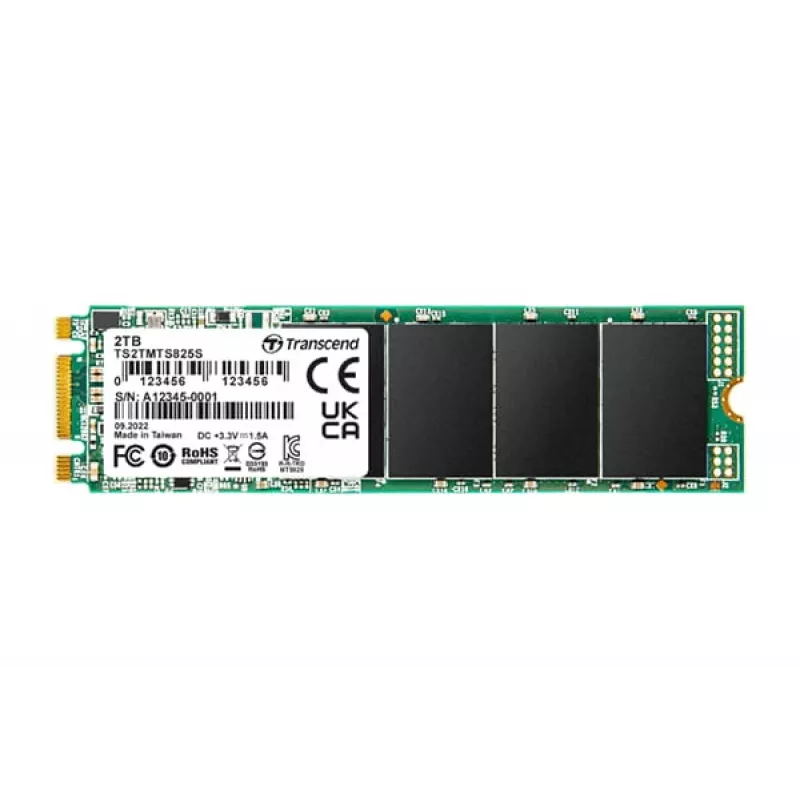 Disco SSD Transcend 2 TB M.2 SATA III TS2TMTS825S