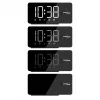Rádio-relógio LED digital GreenBlue GB172 com sintonizador FM, projetor, termómetro, alimentação USB 5V e CR2032