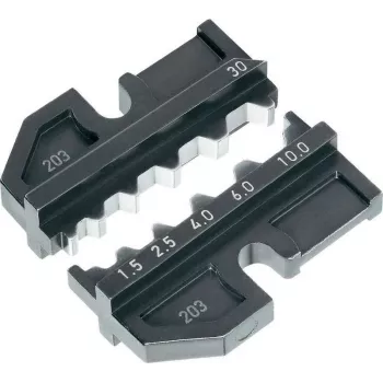 Perfis de cravar Knipex 1,5 - 10 mm² (AWG 15 - 7) conector de junção não isolado 97 49 30 (97 49 30)