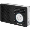 TechniSat DigitRadio 1 A 0100/4997 rádio digital, DAB+/FM, RDS, 40 estações memorizáveis, função de aviso ASA, preto/prateado