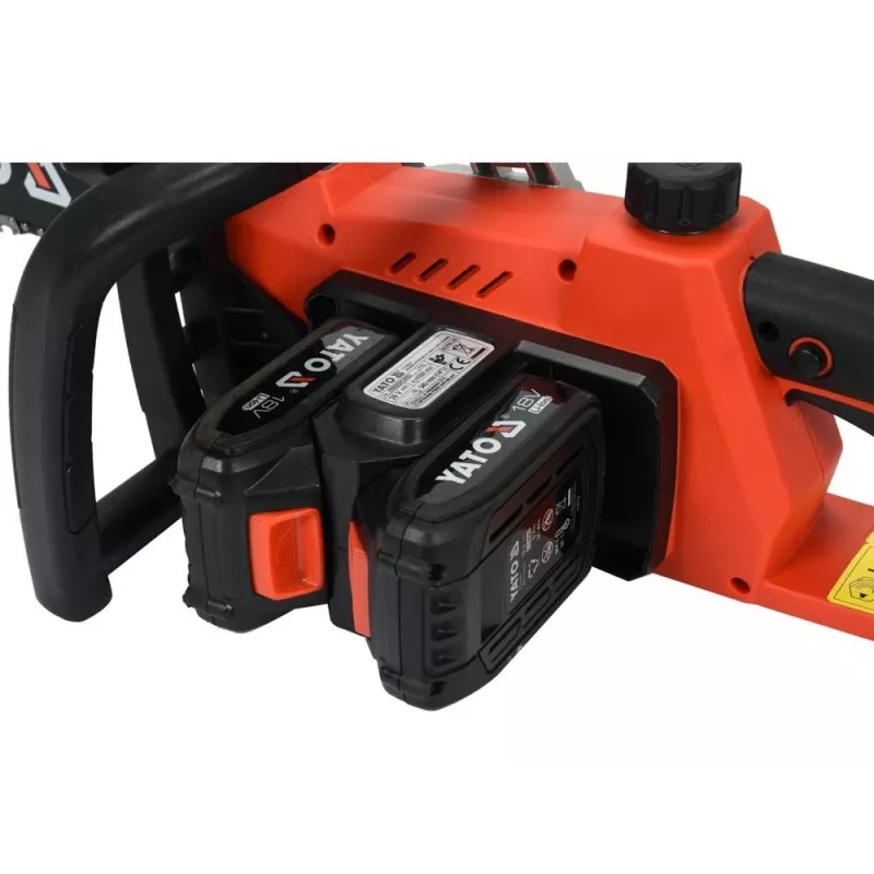 Yato YT-82812 motosserra 4500 rpm, preto, vermelho