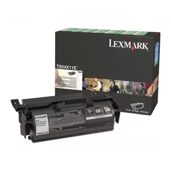 Toner Lexmark T654X11E 30000 Páginas Preto