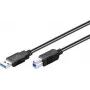 Wentronic 93655 cabo USB preto