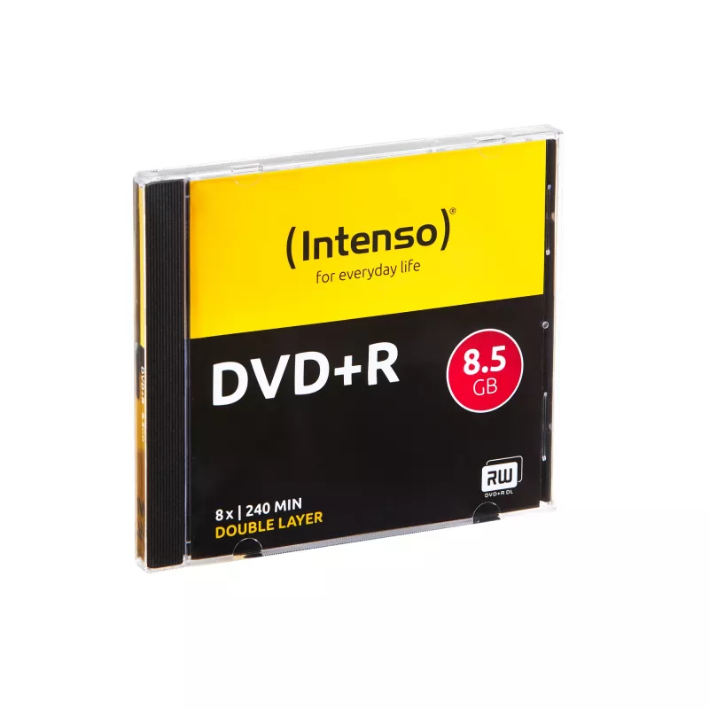 Intenso - 5 x DVD+R DL - 8,5GB 8x - Jewel Case (caixa) (4311245)