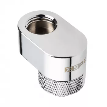 Conector XSPC G1/4 Rotary 14mm Offset - cromado
