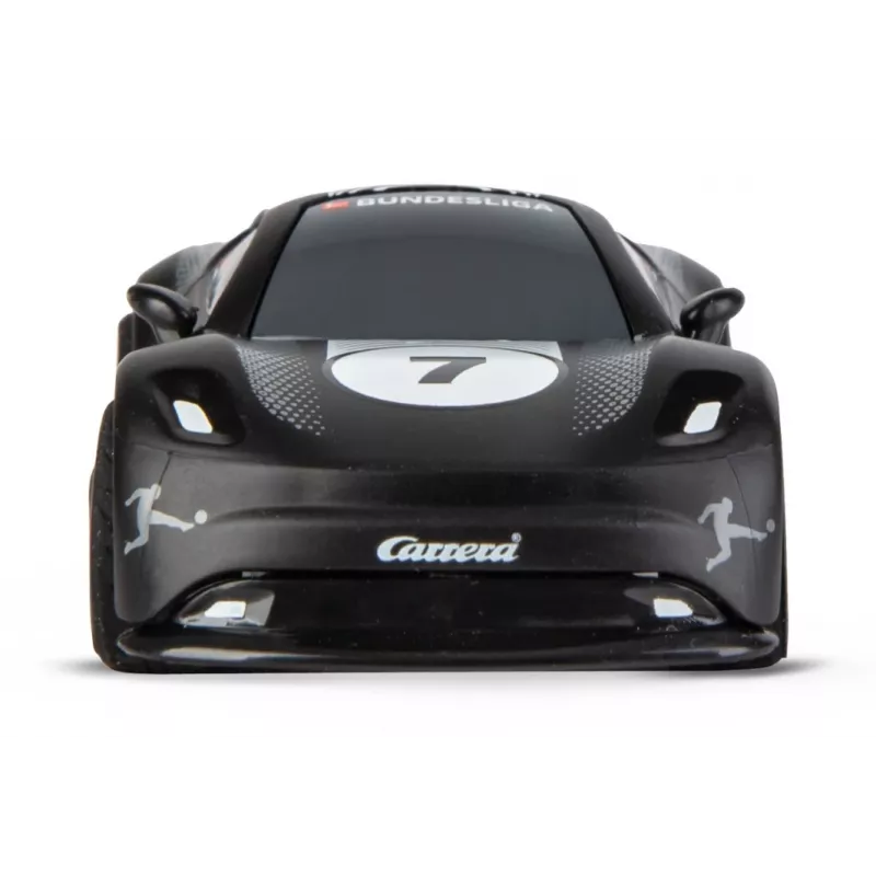 Carro RC Bundesliga Mini RC 1:43 preto