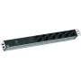 Régua de tomadas Bachmann 19Z 1HE VM 6xCEE7/3 800.3933 (800.3933)