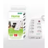Proteção contra sobretensão Home 2m 8 tomadas