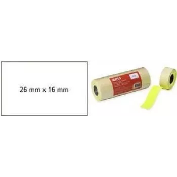 Etiquetas de preços agipa 151992 branco permanente 26 x 16 mm para marcação e identificação de preços