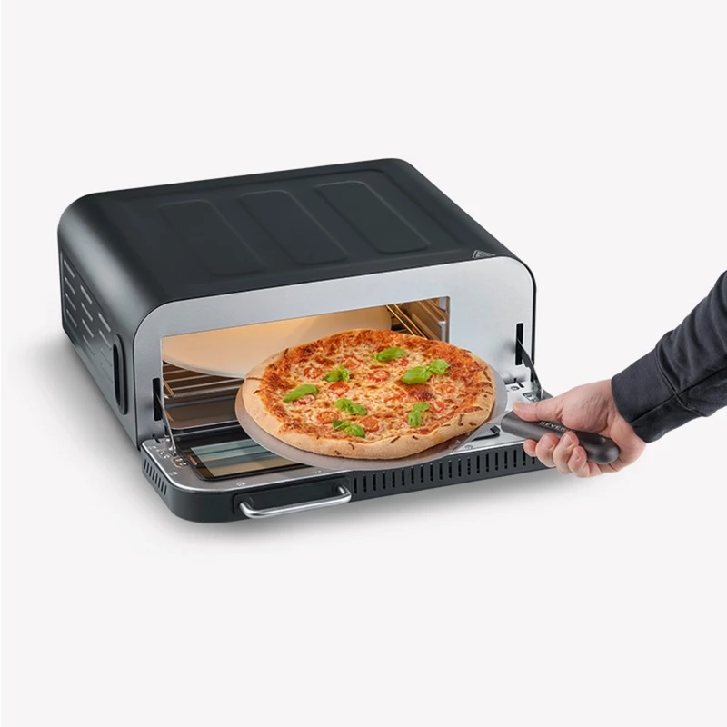 Máquina de fazer pizza Severin PG 8575 2000 W preto 1 pizza temporizador digital