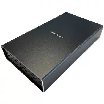 Caixa para HDD/SSD LC-Power LC-DOCK-C-35-M2 3,5 polegadas USB Type-C 10 Gbit/s