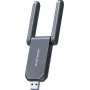 Adaptador USB sem fios MERCUSYS MA37BEH — High-Gain Wi-Fi 7 (BE6500) compatibilidade USB-C/USB-A