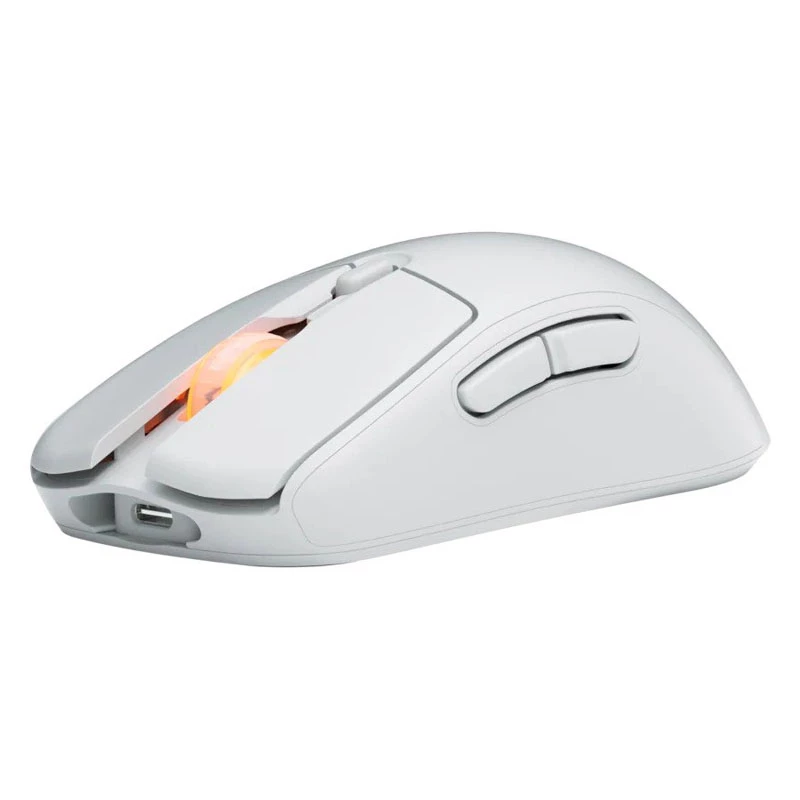 Rato gaming sem fios Triton Fnatic Bolt – Branco