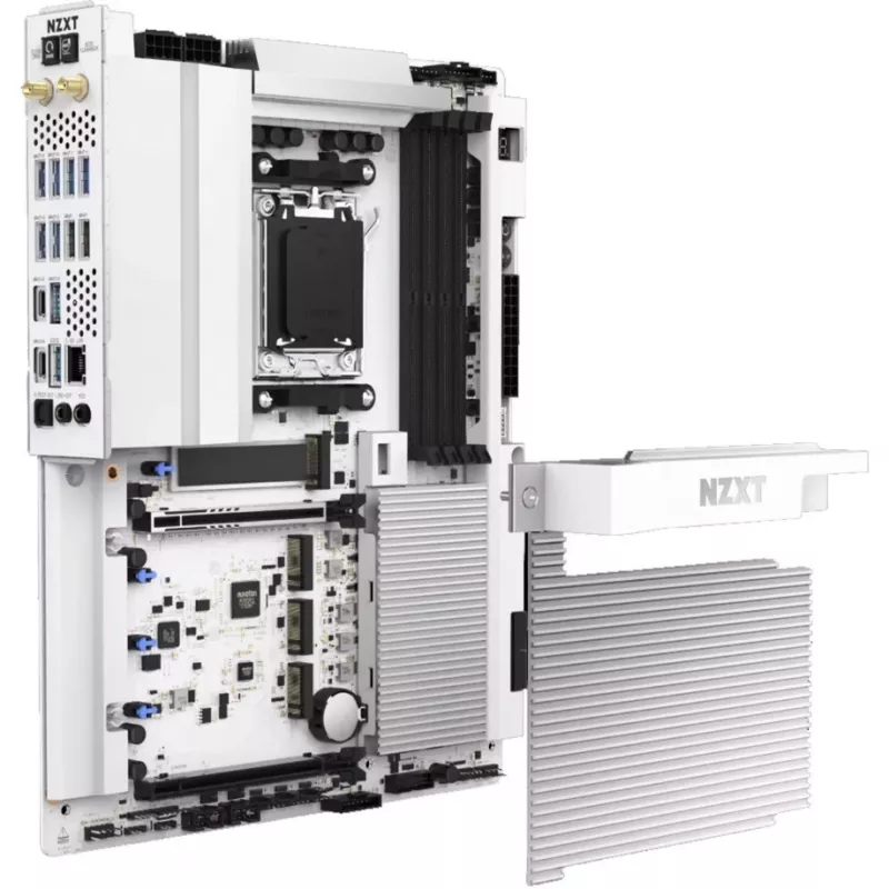 Motherboard NZXT N9 X870E Branco AM5 DDR5 ATX