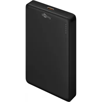 Powerbank sem fios magnética Goobay | 70183 | 10000 mAh | USB-C | preto