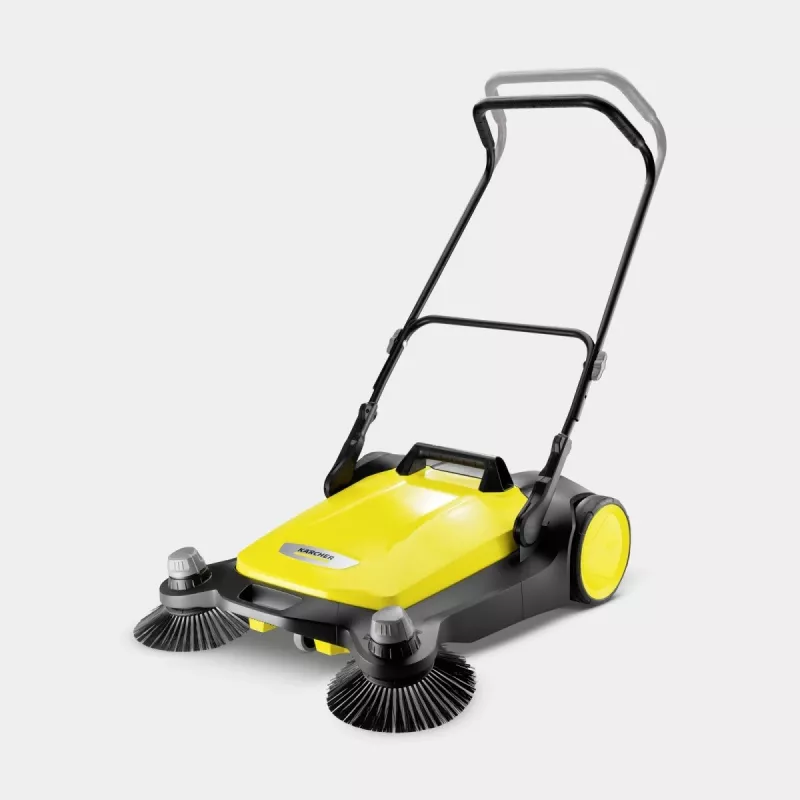 Vassoura mecânica Kärcher S 6 Twin preta, amarela