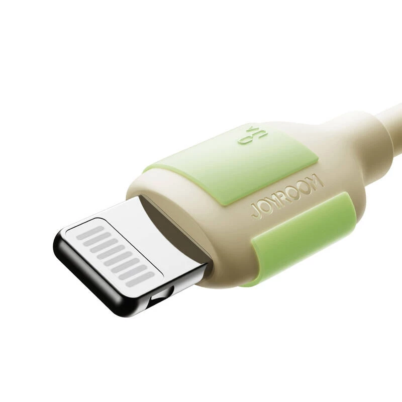 Cabo USB-A para Lightning Joyroom S-A53 3A 1,2 m bege