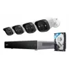 NVR Gravador de segurança Eufy E40 — Entrada 4K de 8 canais, 2 TB HDD (expansível até 16 TB), Preto/Cinzento/Branco