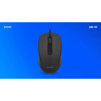 Rato com fio MB-02 SAVIO