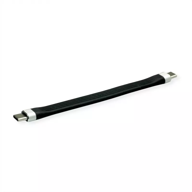 Cabo USB ROLINE 11.02.9054 0,11 m USB 3.2 Gen 2 (3.1 Gen 2) USB C preto (11.02.9054)