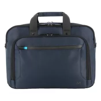Mobilis Executive 4 Twice - Mala para portátil - abertura superior, 40 % de conteúdo reciclado - 35.6 cm - 11 - 14 - Azul-marinho, Preto (005040)