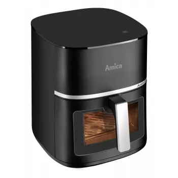 Fritadeira de ar quente AMICA AFM 6020 – capacidade de 7 L, 1800 W, temperatura e temporizador reguláveis