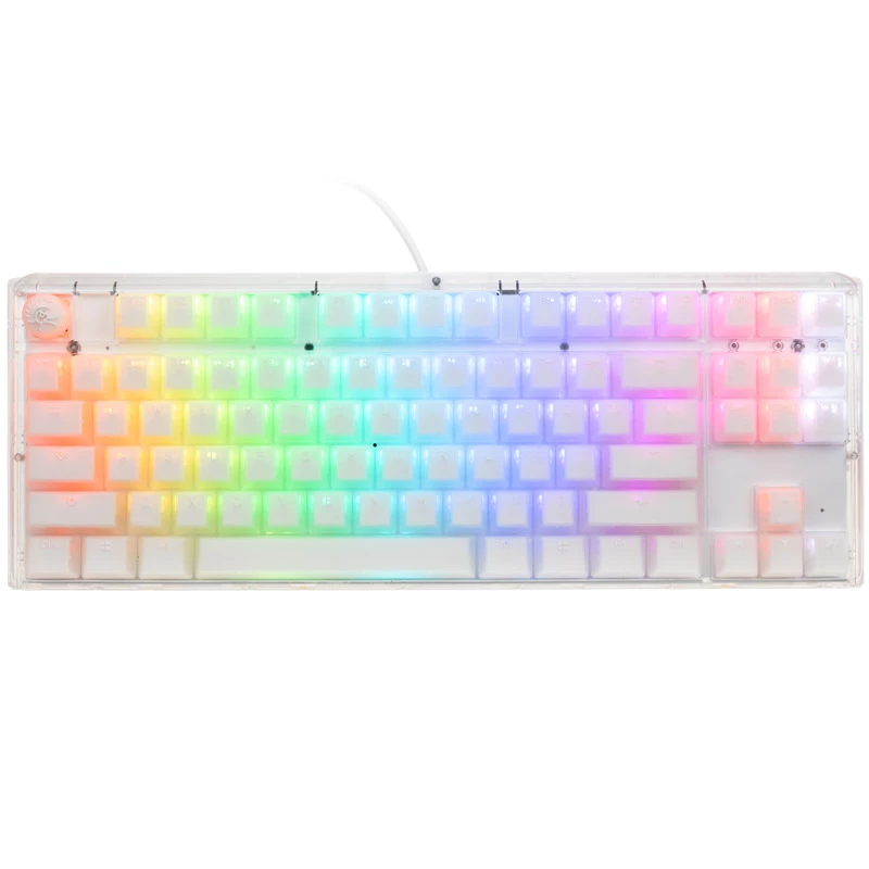 Teclado Ducky One 3 TKL Gaming USB QWERTY inglês branco