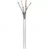 Cabo de rede Wentronic Goobay CAT 6, S/FTP (PiMF), cinzento, 305 m – mistura de cobre CCA, AWG 23/1 (sólido), PVC (95696)