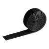 Abraçadeiras Durable Cavoline Grip 20 com fecho de velcro preto 503201