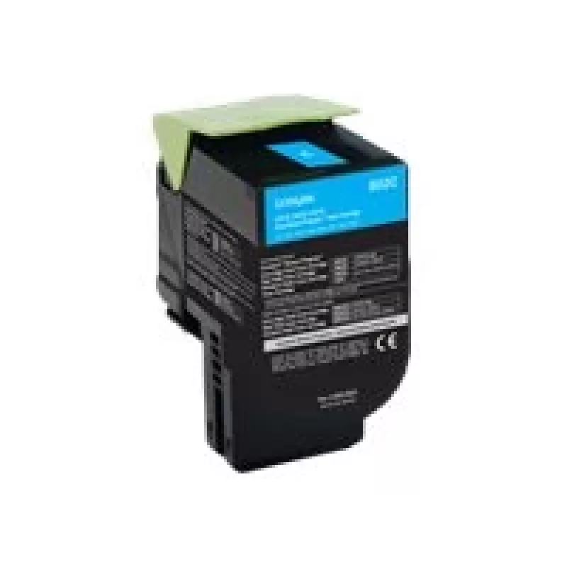 Toner Lexmark 802C 1 unid. original ciano