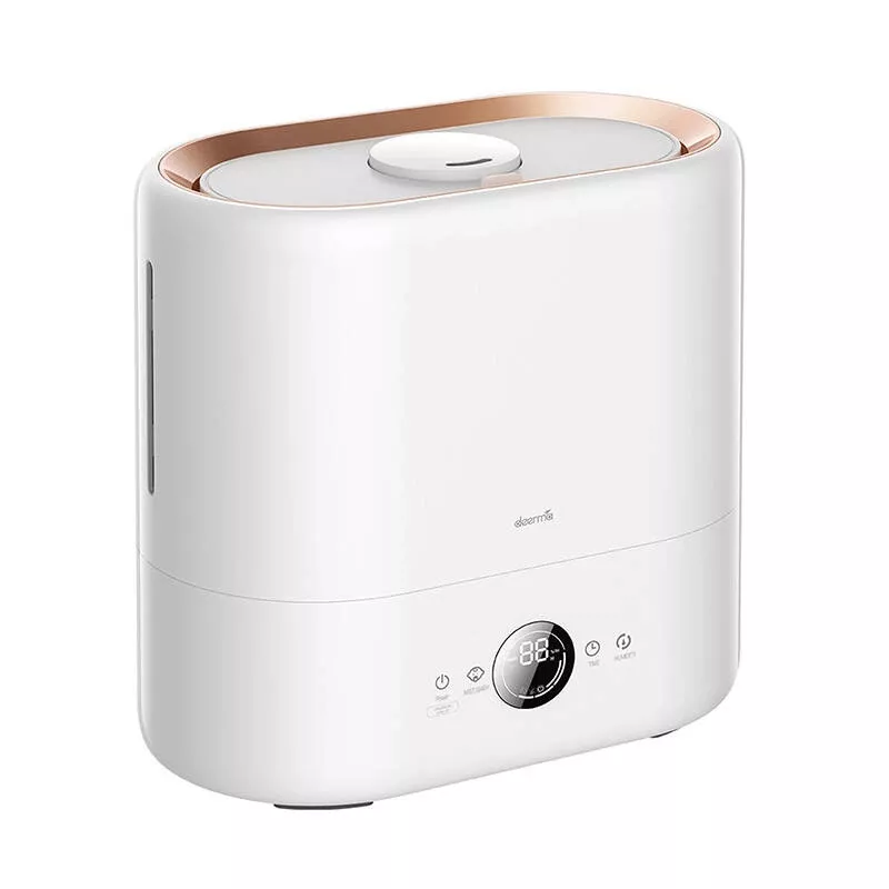 Humidificador Deerma ST636W, depósito 4,5 L, 28 W, dourado/branco, 277×156×270 mm