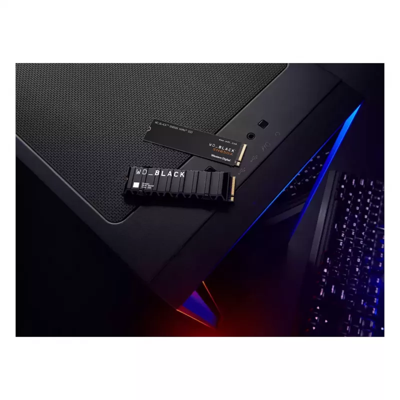 WD_BLACK SN850X NVMe SSD WDBB9G0010BNC - SSD - 1 TB - Interno - M.2 2280 - PCIe 4.0 (NVMe) - Preto